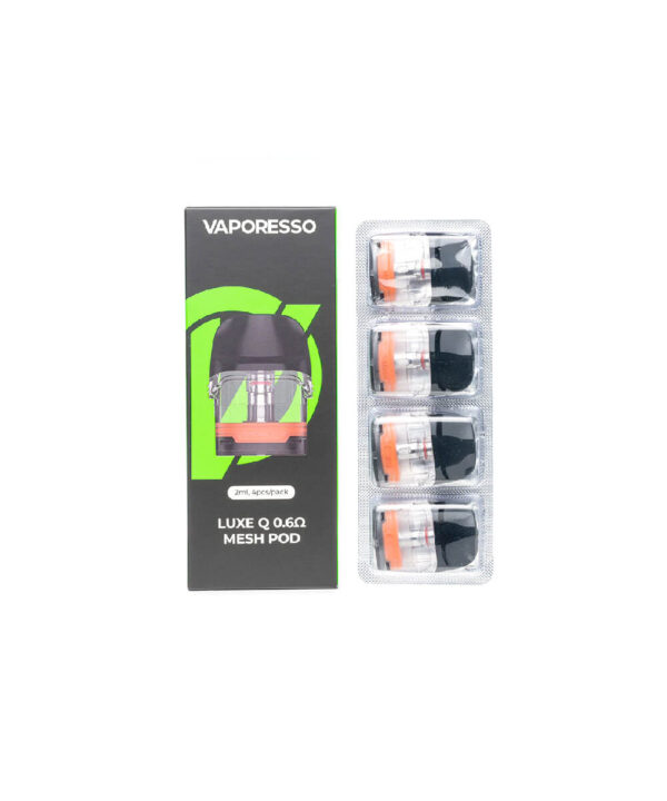 Vaporesso LUXE Q Replacement Pod Cartridge – 4 Packs